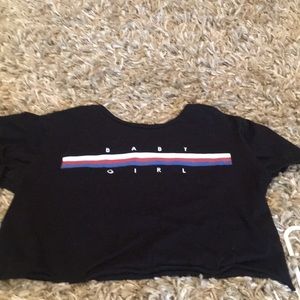 A French Pastry crop top